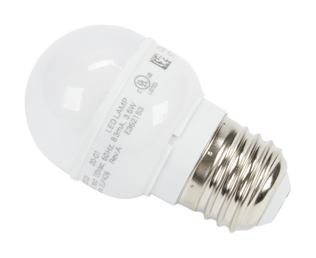 25W Blue Daylight Refrigerator Light Bulb - Frosted White