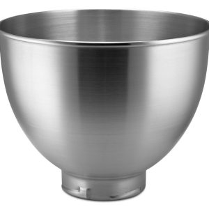 5 Quart Stainless Steel Bowl for Tilt Head Stand Mixer (Fits model K45)