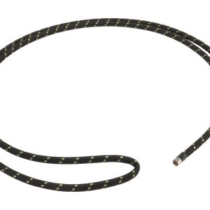 12' Dishwasher 12' Dishwasher Water Supply Hose Kit with 3/8" NPT male x 3/8" comp 90 degree elbow fitting - Black