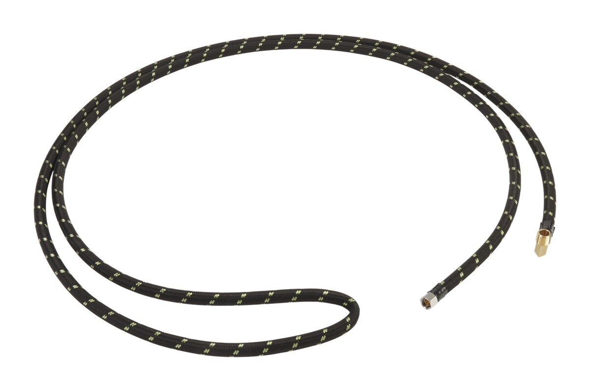 12' Dishwasher 12' Dishwasher Water Supply Hose Kit with 3/8" NPT male x 3/8" comp 90 degree elbow fitting - Black