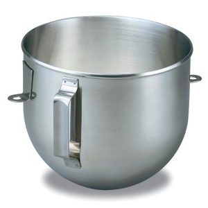5 Quart Bowl-Lift Polished Stainless Steel Bowl with Handle