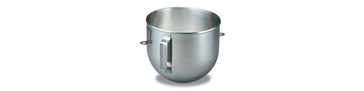 5 Quart Bowl-Lift Polished Stainless Steel Bowl with Handle