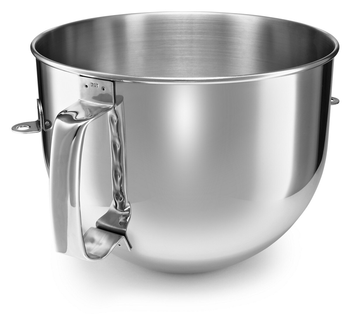 7 Quart Polished Bowl-Lift Stainless Steel Bowl