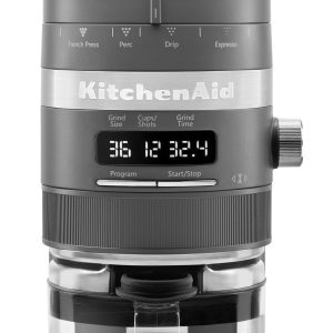 Burr Coffee Grinder - Matte Charcoal Grey