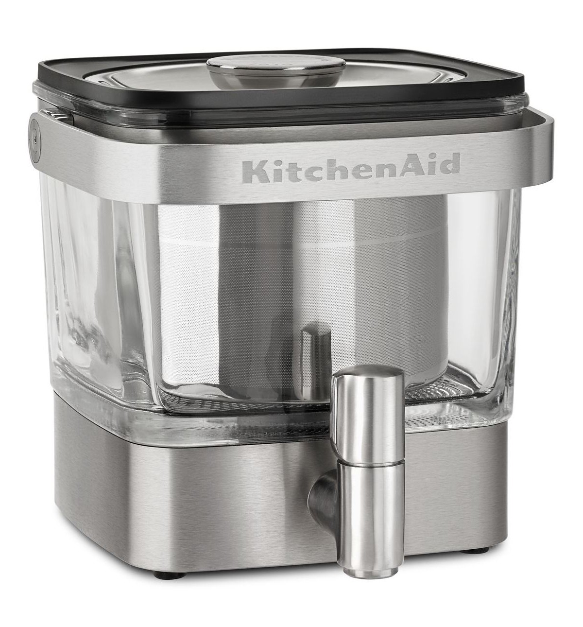 28 oz Cold Brew Coffee Maker - Brushed Stainless Steel