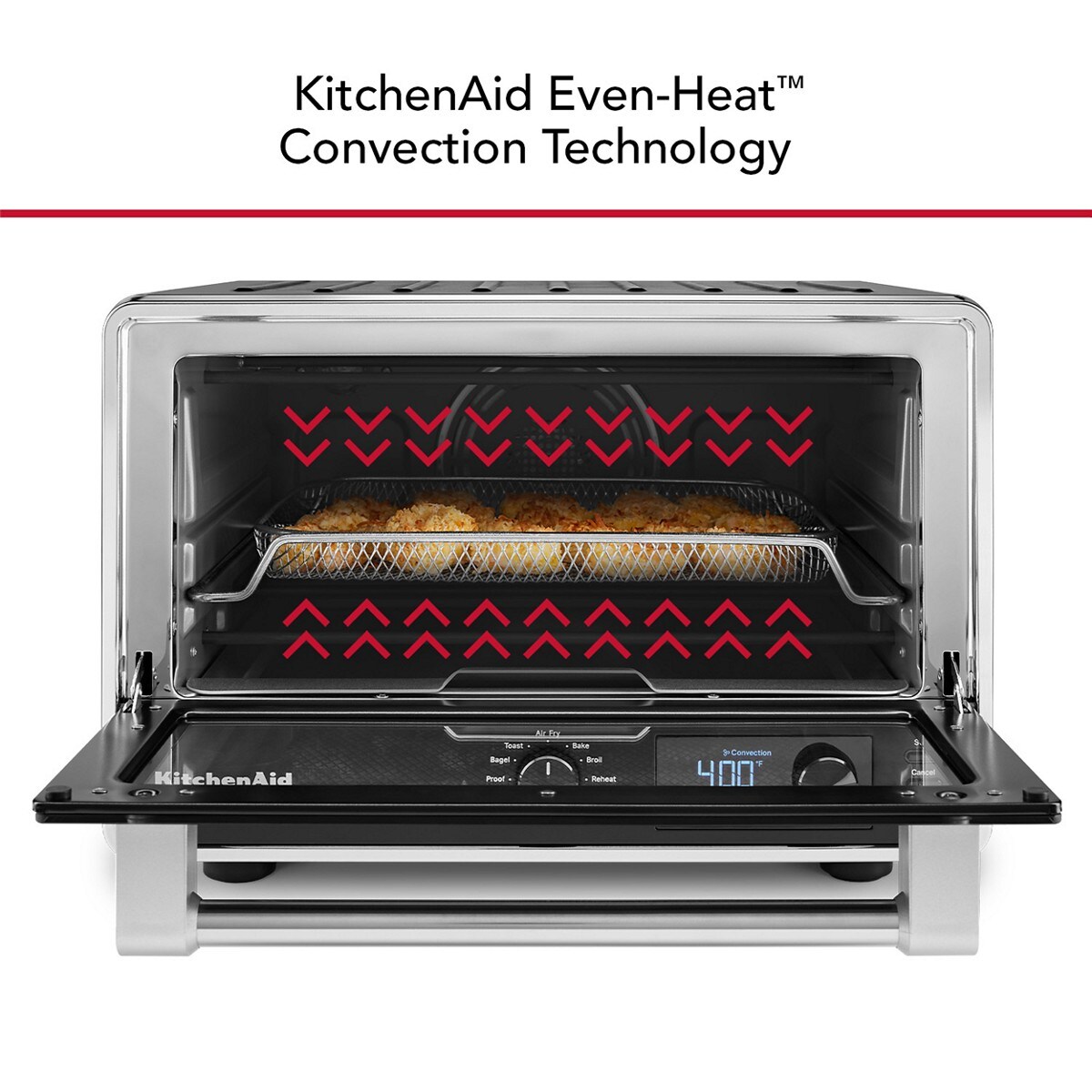 Digital Countertop Oven with Air Fry and Pizza - Black Matte - Image 5