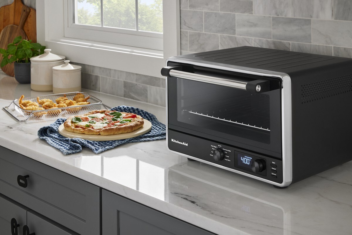 Digital Countertop Oven with Air Fry and Pizza - Black Matte - Image 6