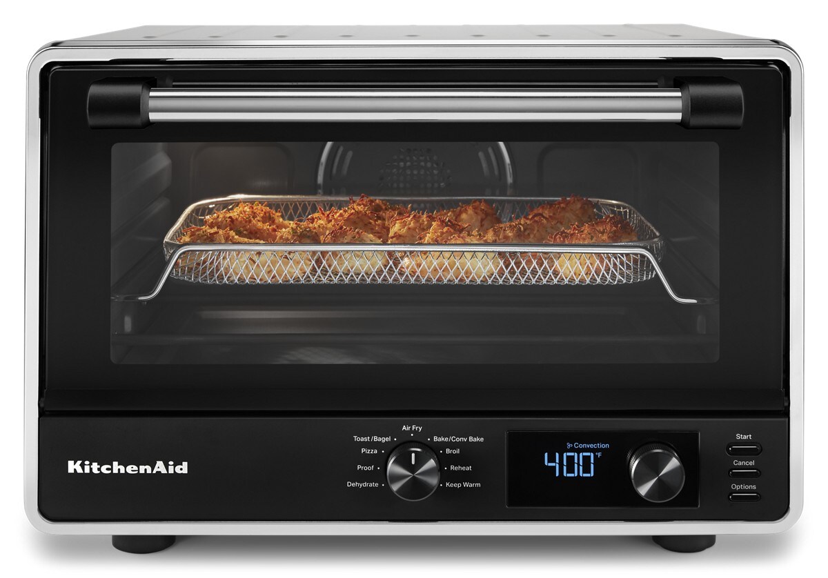 Digital Countertop Oven with Air Fry and Pizza - Contour Silver - Image 3
