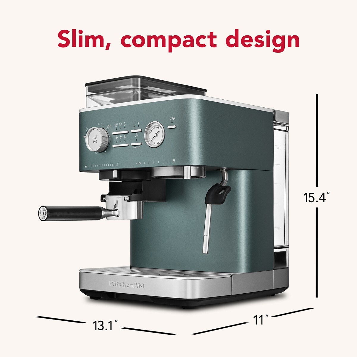 Semi Automatic Espresso Machine with Burr Grinder - Juniper - Image 2