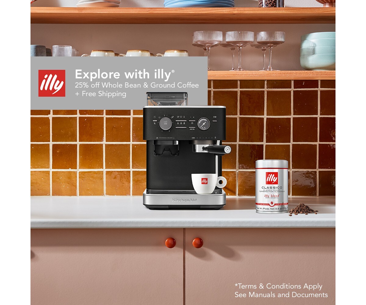 Semi Automatic Espresso Machine with Burr Grinder - Brushed Stainless Steel - Image 11