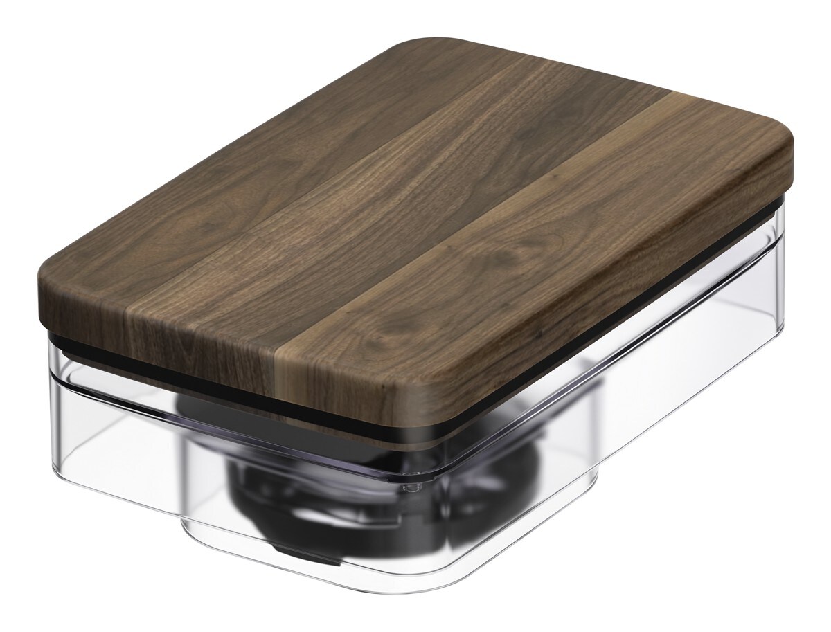 Walnut Wood Espresso Accessory Kit - Image 2