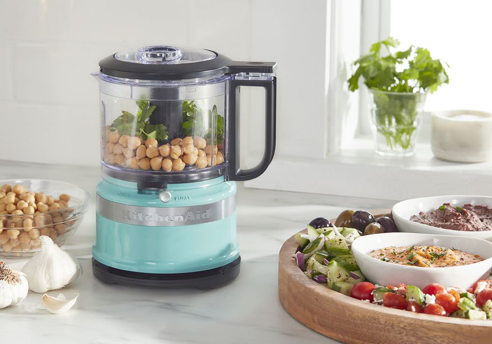 3.5 Cup Food Chopper - Aqua Sky - Image 4