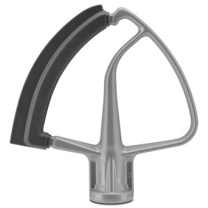 Subtle Silver Flex Edge Beater for KitchenAid® 4.5 and 5 Quart Tilt-Head Stand Mixers