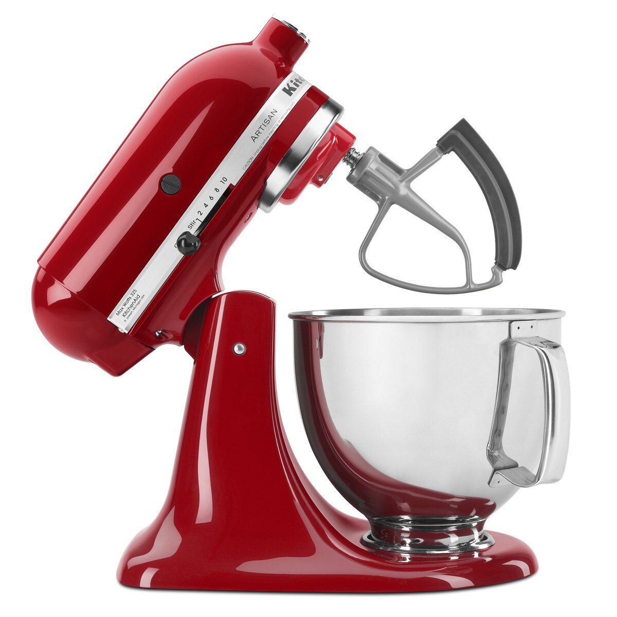 Subtle Silver Flex Edge Beater for KitchenAid® 4.5 and 5 Quart Tilt-Head Stand Mixers - Image 3