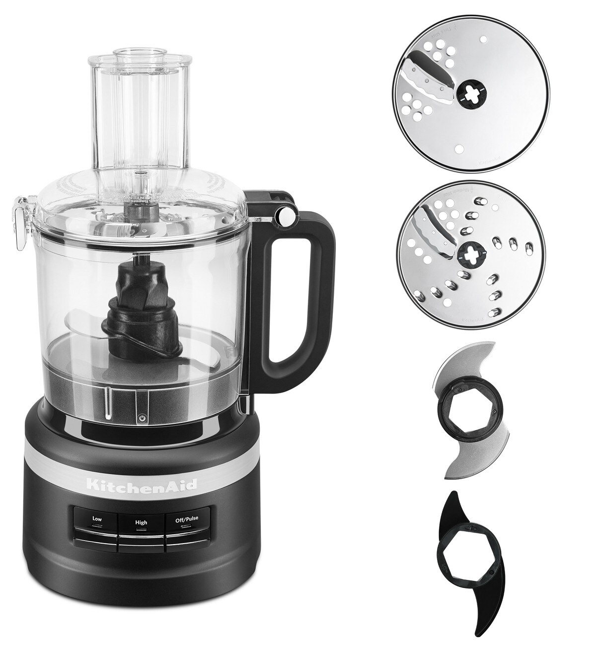 7 Cup Food Processor Plus - Black Matte