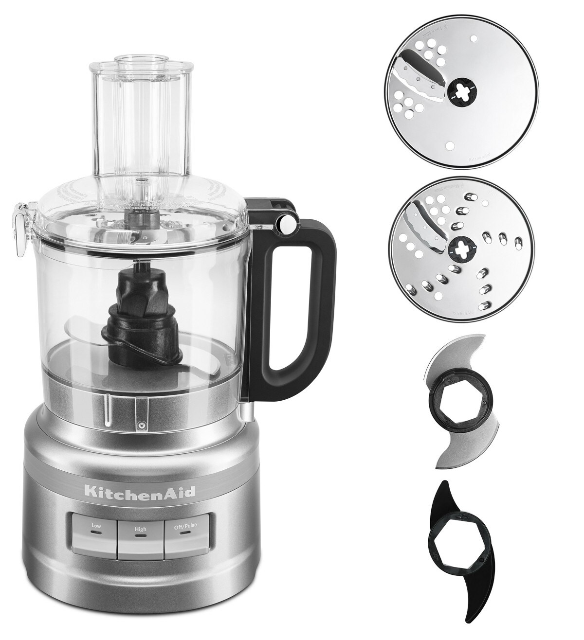 7 Cup Food Processor Plus - Contour Silver