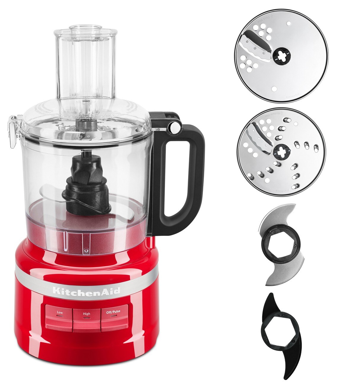 7 Cup Food Processor Plus - Empire Red