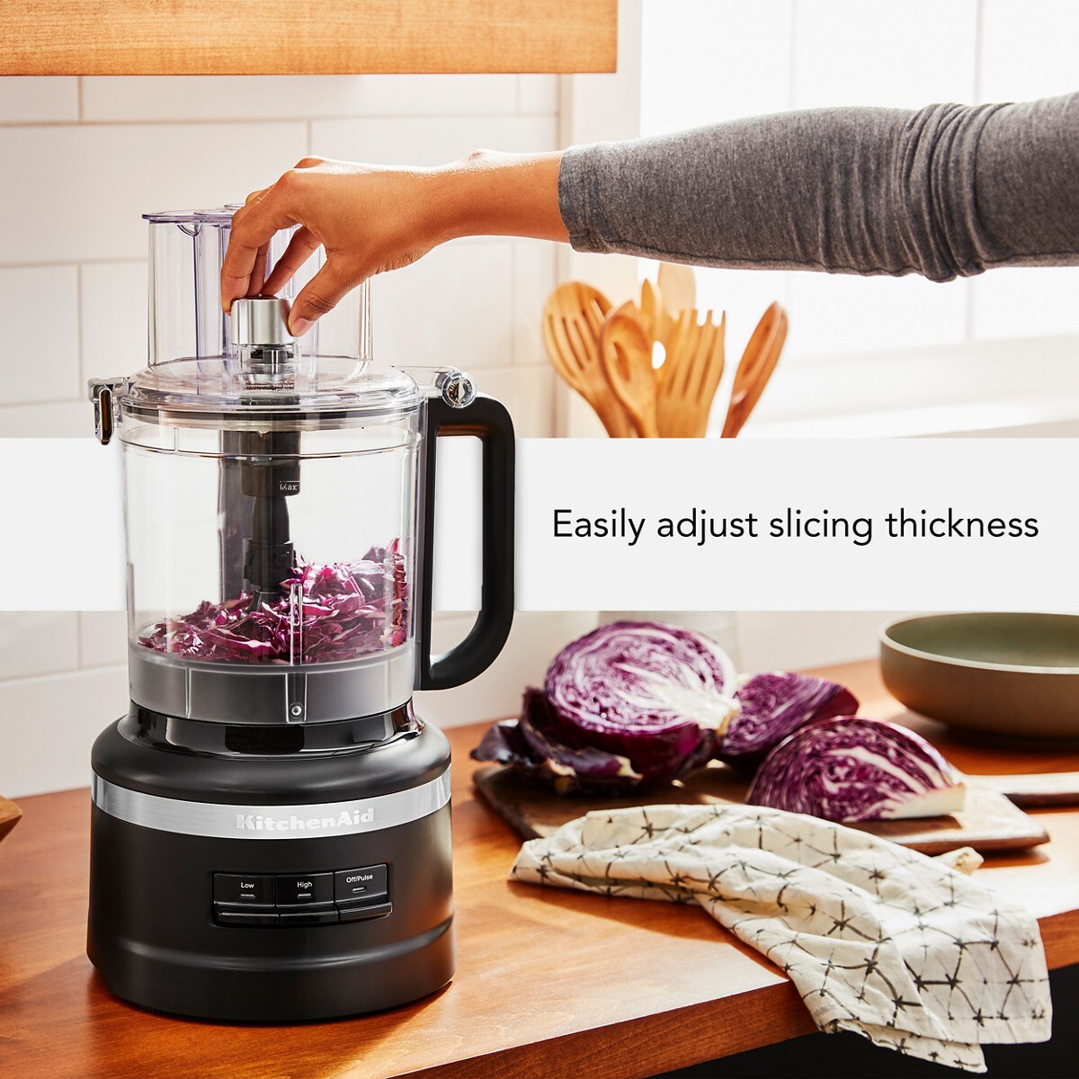 13-Cup Food Processor - Black Matte - Image 5