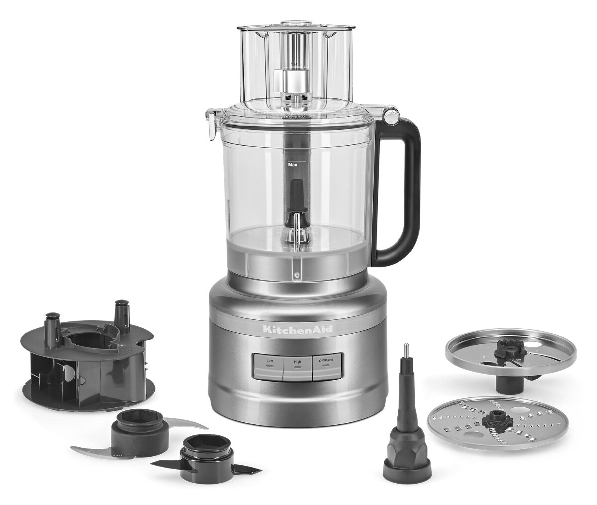 13-Cup Food Processor - Contour Silver