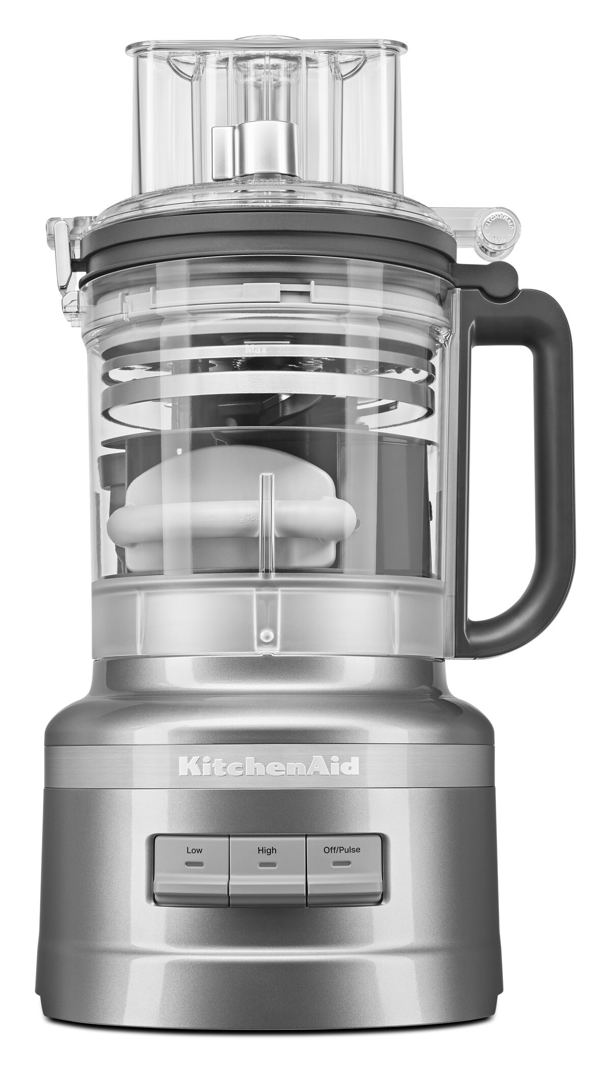 13-Cup Food Processor with Dicing Kit - Contour Silver - Image 2
