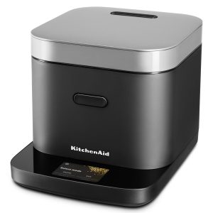KitchenAid® Compact Grain and Rice Cooker - Black Matte