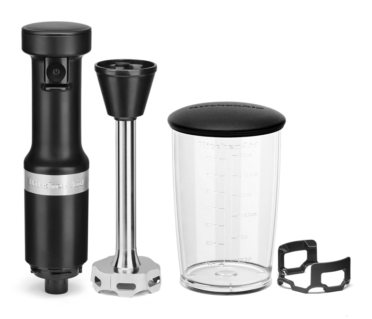 Variable Speed Corded Hand Blender - Black Matte - Image 2