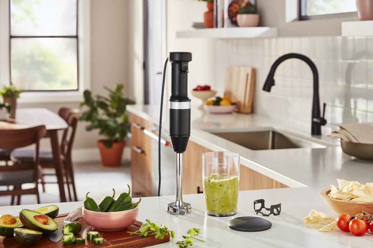 Variable Speed Corded Hand Blender - Black Matte - Image 3