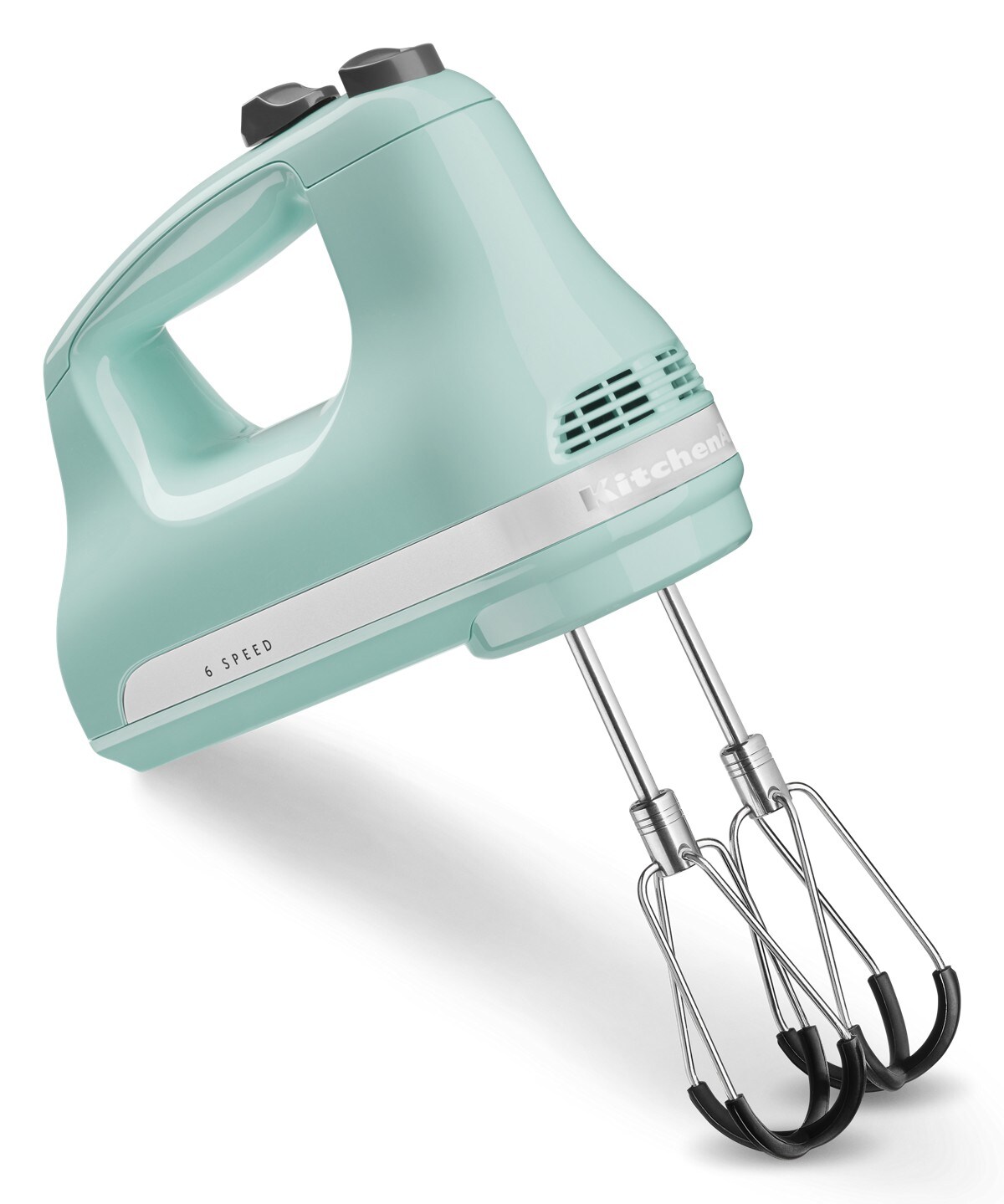 6 Speed Hand Mixer with Flex Edge Beaters - Ice