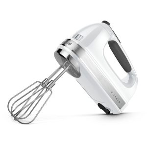 9-Speed Hand Mixer - White