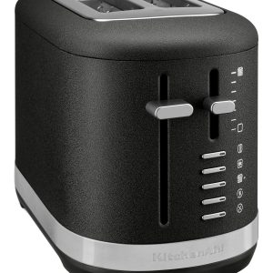 2 Slice Toaster - Cast Iron Black