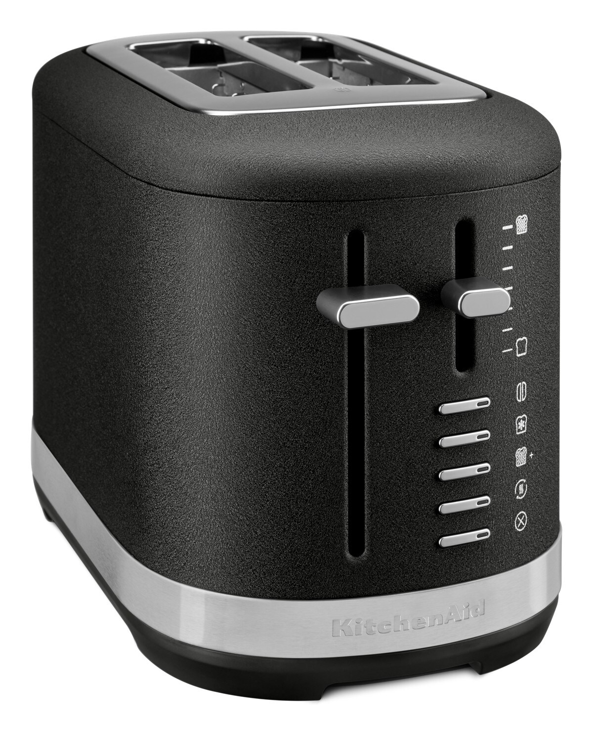 2 Slice Toaster - Cast Iron Black