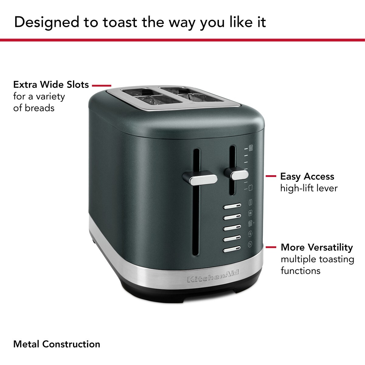 2 Slice Toaster - Juniper - Image 4