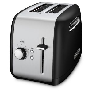 2-Slice Toaster with manual lift lever - Onyx Black
