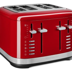 4 Slice Toaster - Empire Red