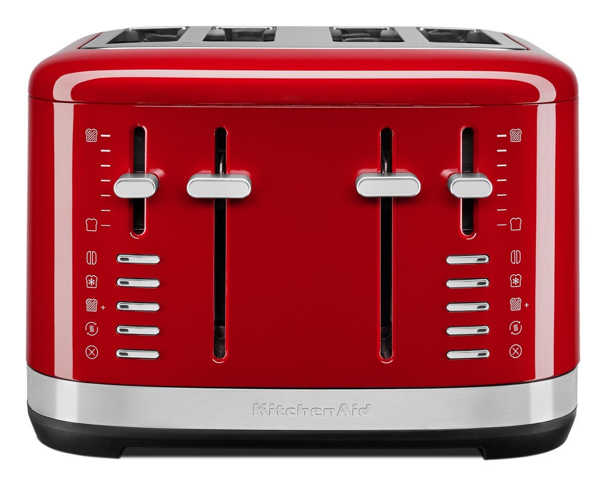 4 Slice Toaster - Empire Red - Image 2