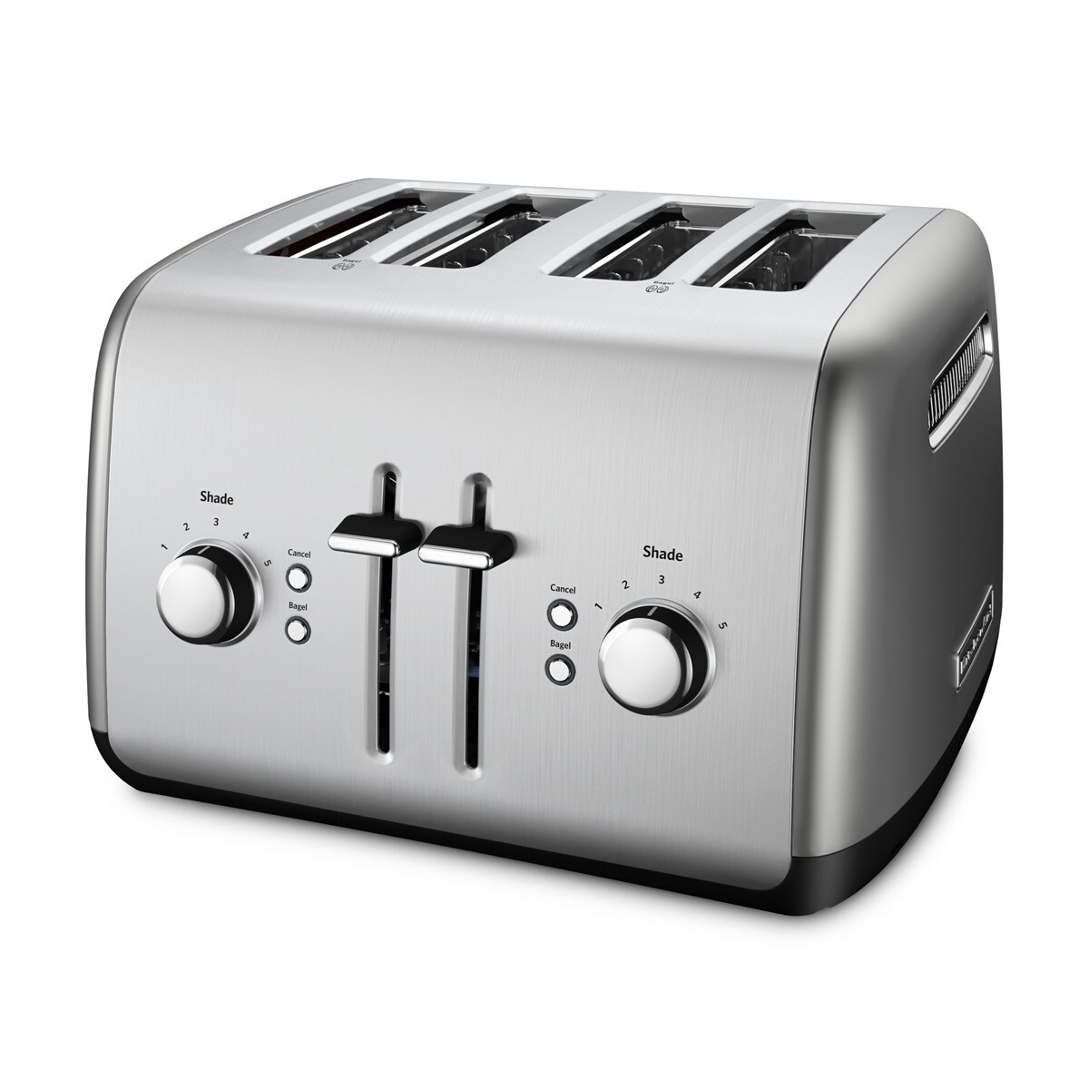 4-Slice Toaster with Manual High-Lift Lever - Contour Silver