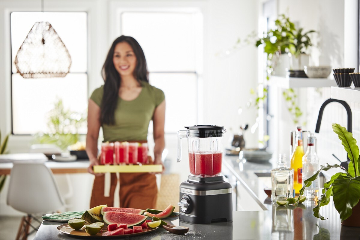 K150 3 Speed Ice Crushing Blender with 2 Personal Blender Jars - Black Matte - Image 2