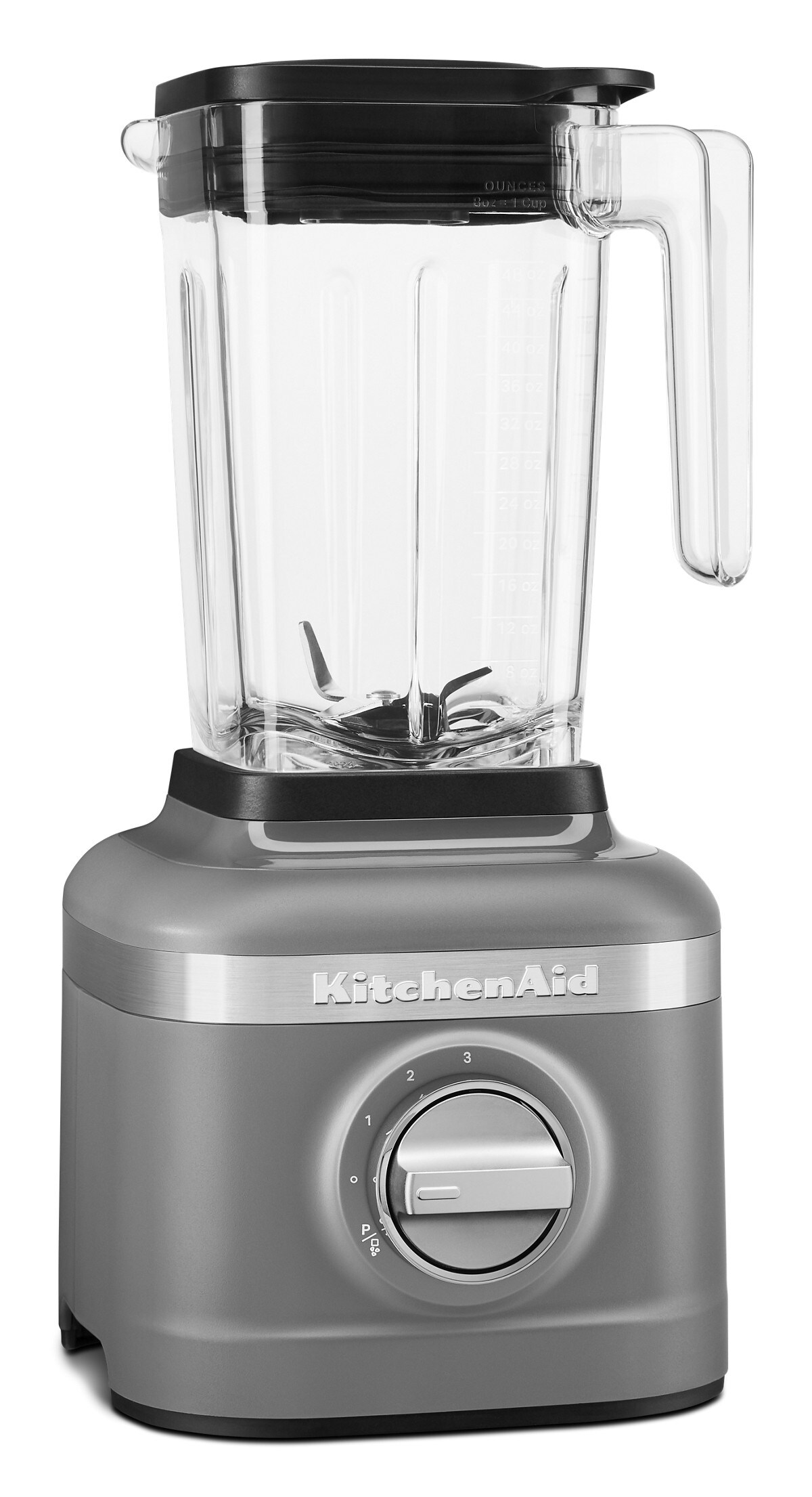 K150 3 Speed Ice Crushing Blender with 2 Personal Blender Jars - Matte Charcoal Grey