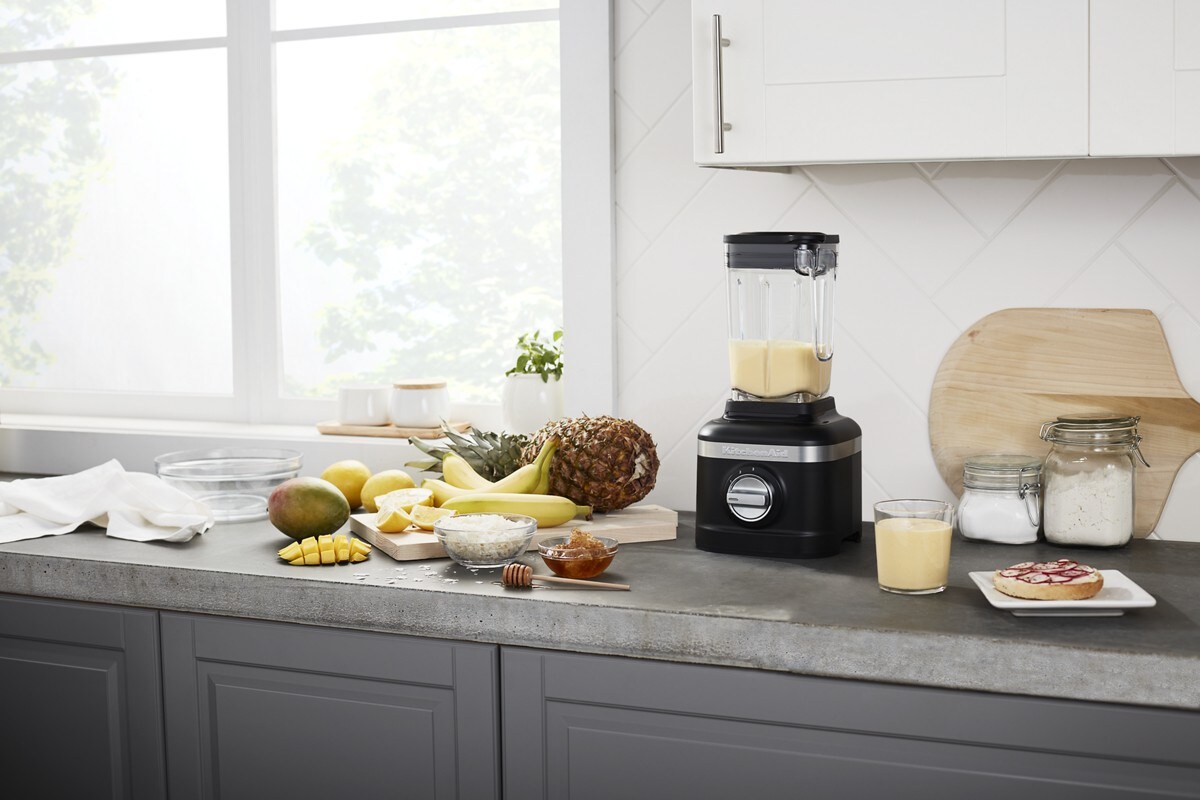 K150 3 Speed Ice Crushing Blender with 2 Personal Blender Jars - Black Matte - Image 3