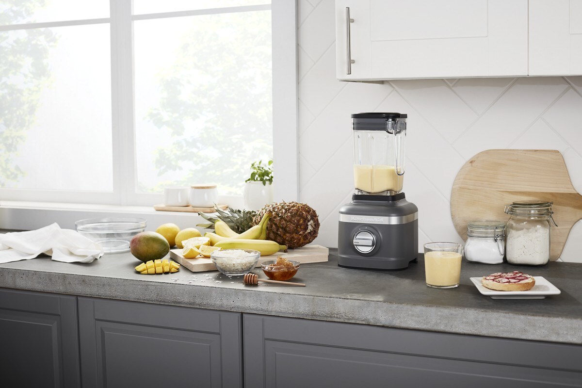 K150 3 Speed Ice Crushing Blender with 2 Personal Blender Jars - Matte Charcoal Grey - Image 4