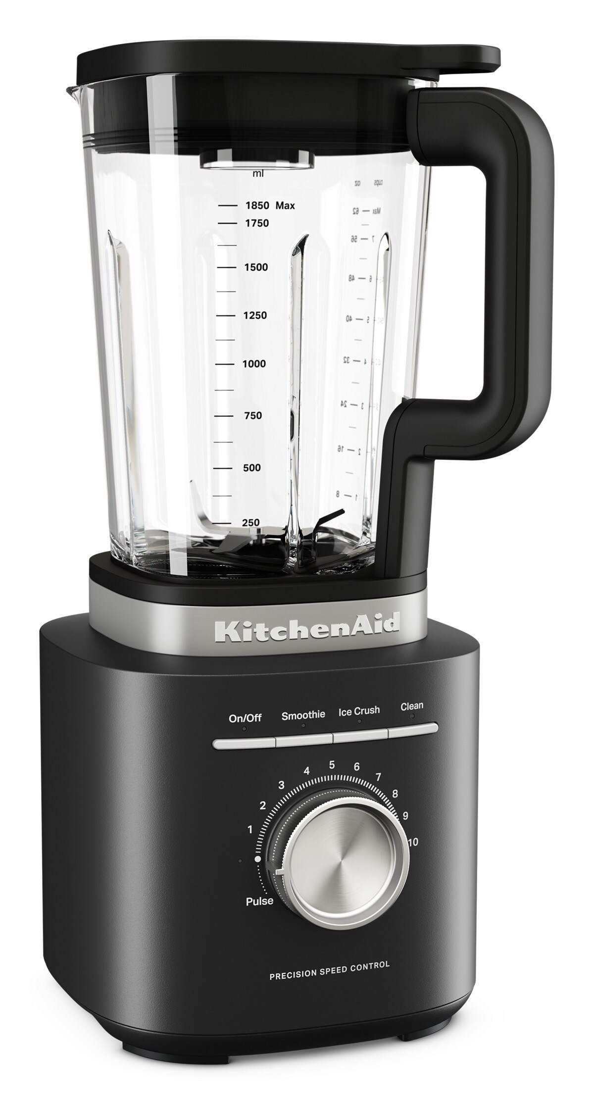 KitchenAid® Pure Power Blender with 62oz Glass Jar - Black Matte - Image 2