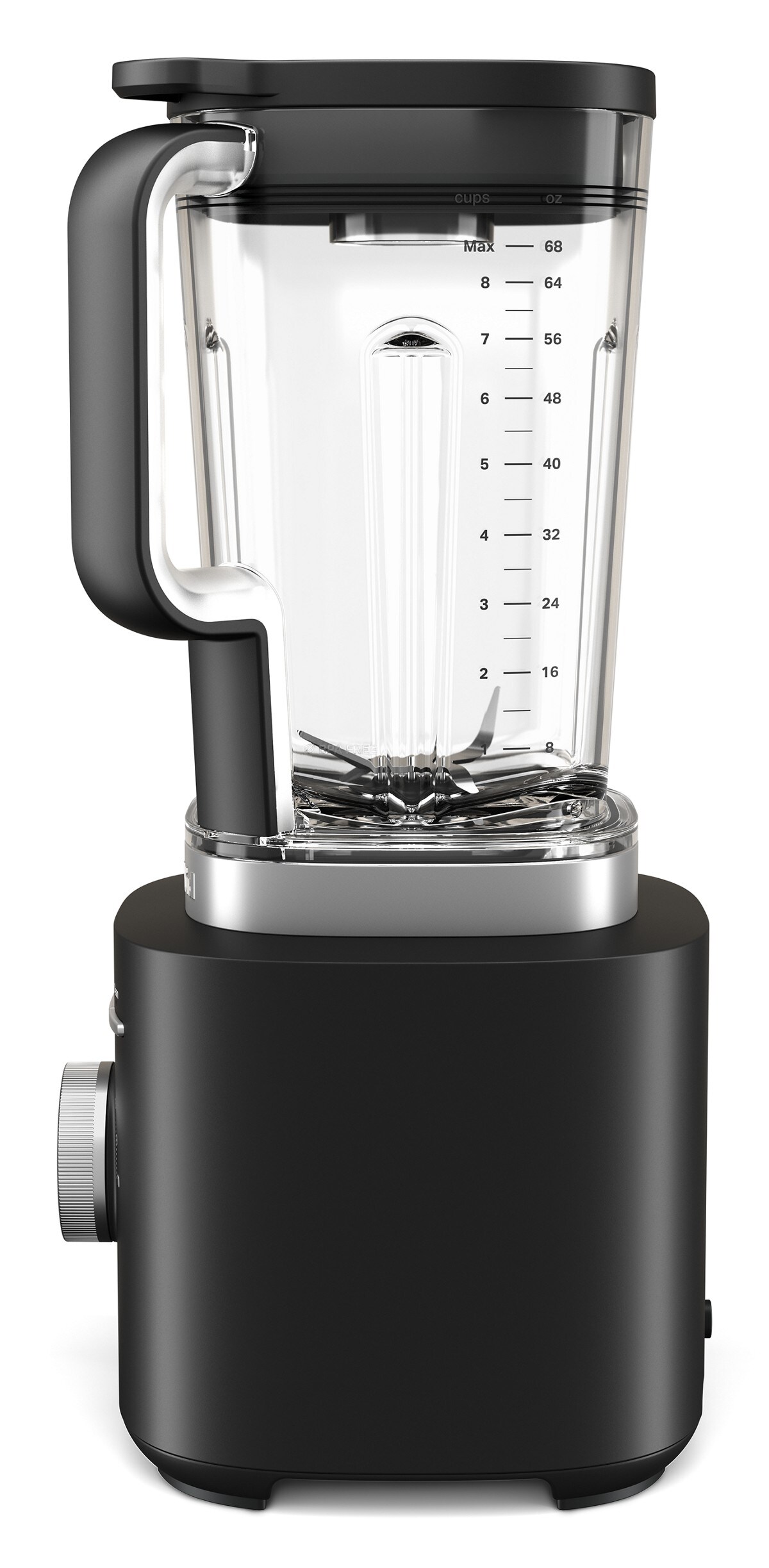 Pure Power Blender with 68 oz Plastic Jar - Black Matte - Image 3