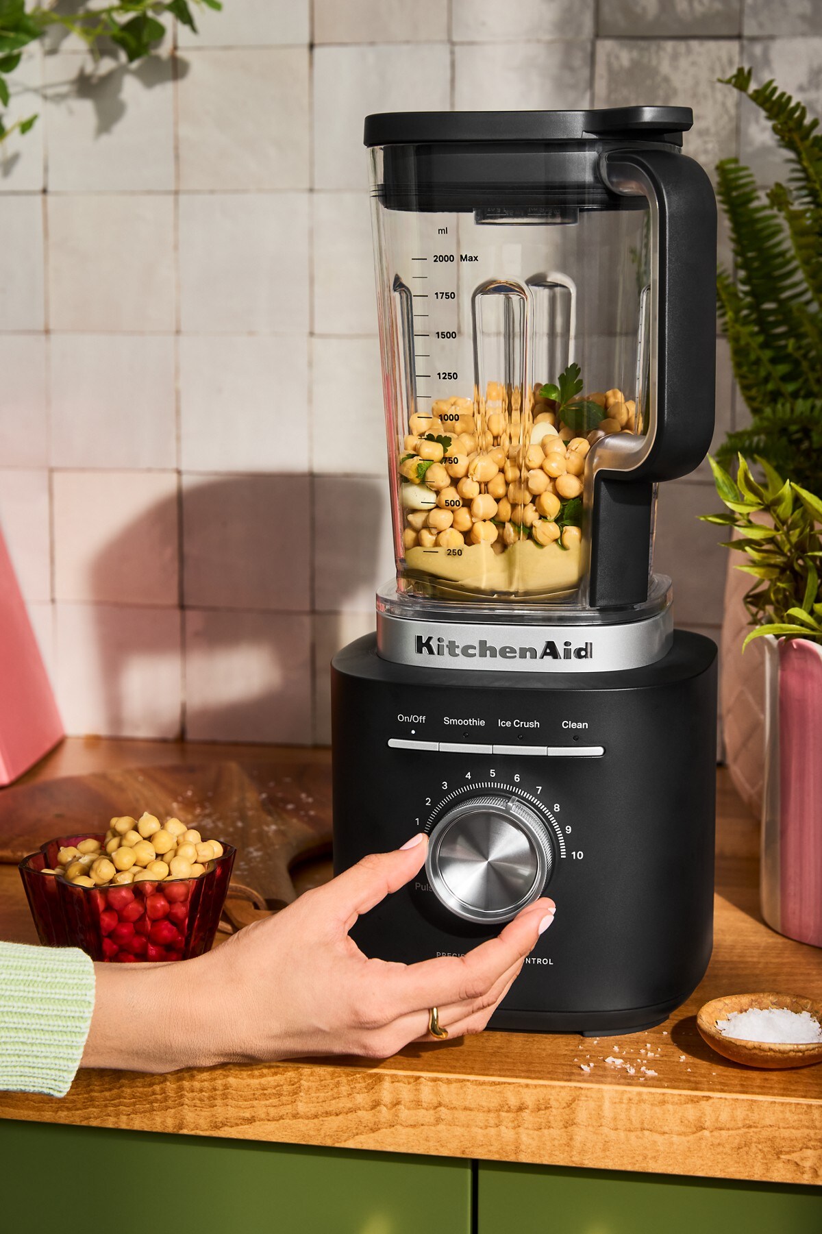 Pure Power Blender with 68 oz Plastic Jar - Black Matte - Image 5