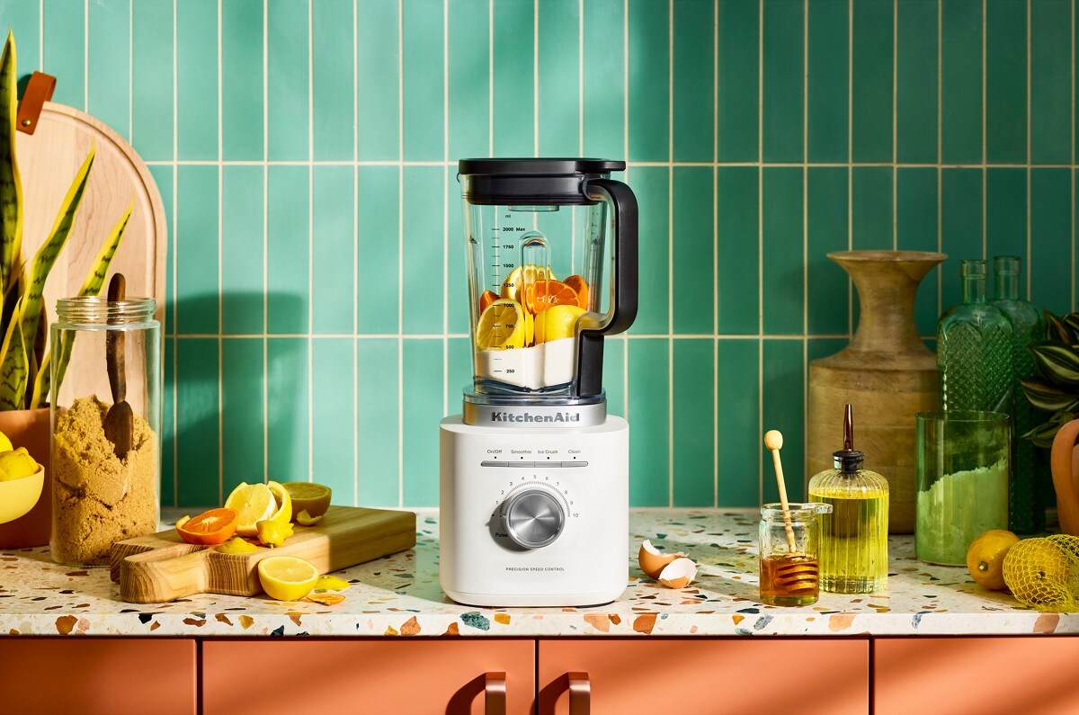 Pure Power Blender with 68 oz Plastic Jar - Porcelain White - Image 5