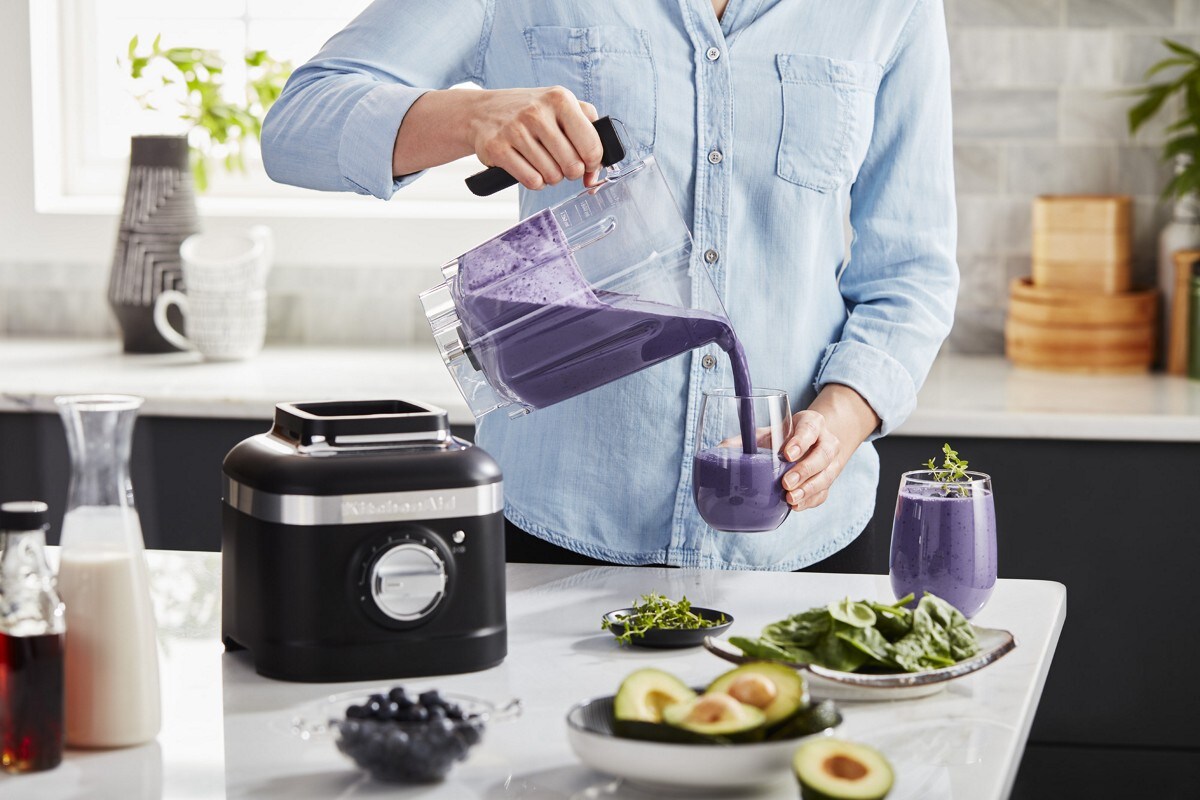 K400 Variable Speed Blender with Tamper - Black Matte - Image 6