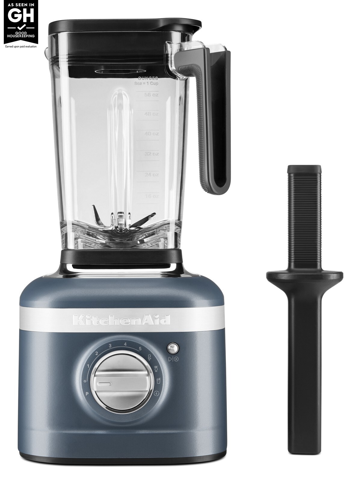 K400 Variable Speed Blender with Tamper - Blue Steel