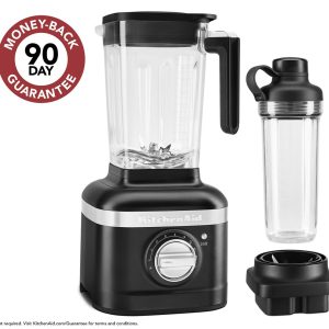 K400 Variable Speed Blender with Personal Blender Jar - Black Matte