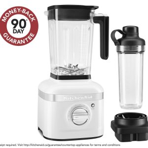 K400 Variable Speed Blender with Personal Blender Jar - White