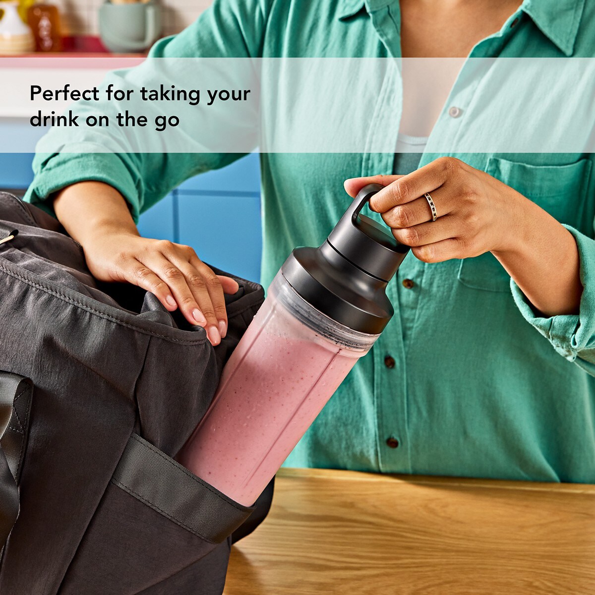 KitchenAid Go® Personal Blender Jar Accessory - Black Matte - Image 3