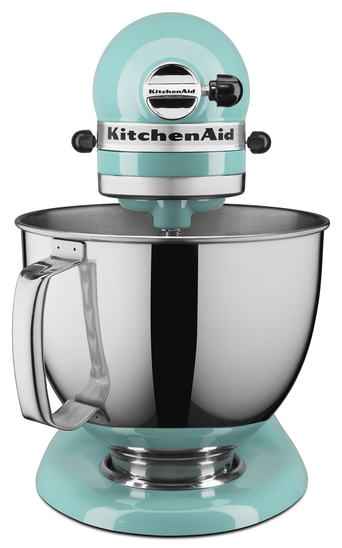 Value Bundle Artisan® Series 5 Quart Tilt-Head Stand Mixer with Flex Edge Beater - Aqua Sky - Image 2